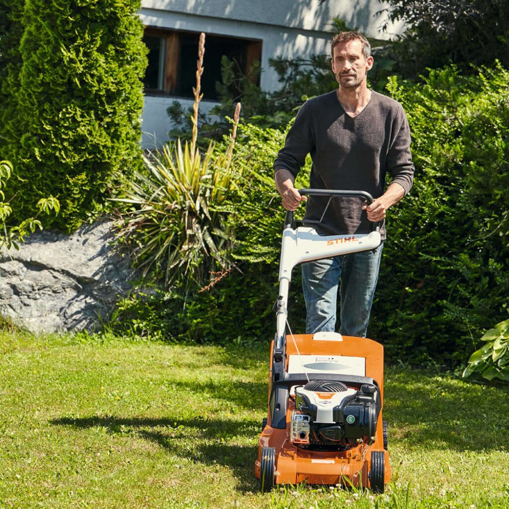 Tagliaerba Stihl RM448.1VC motore STIHL EVC 300 Benvenuta Primavera Memigavi.it