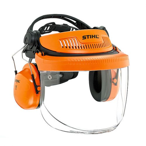 Stihl Protezione Viso E Udito - Casco Con Visiera E Cuffie | Ideale Per Lavori Con Motosega E Attrezzi Rumorsoi - Foto 10