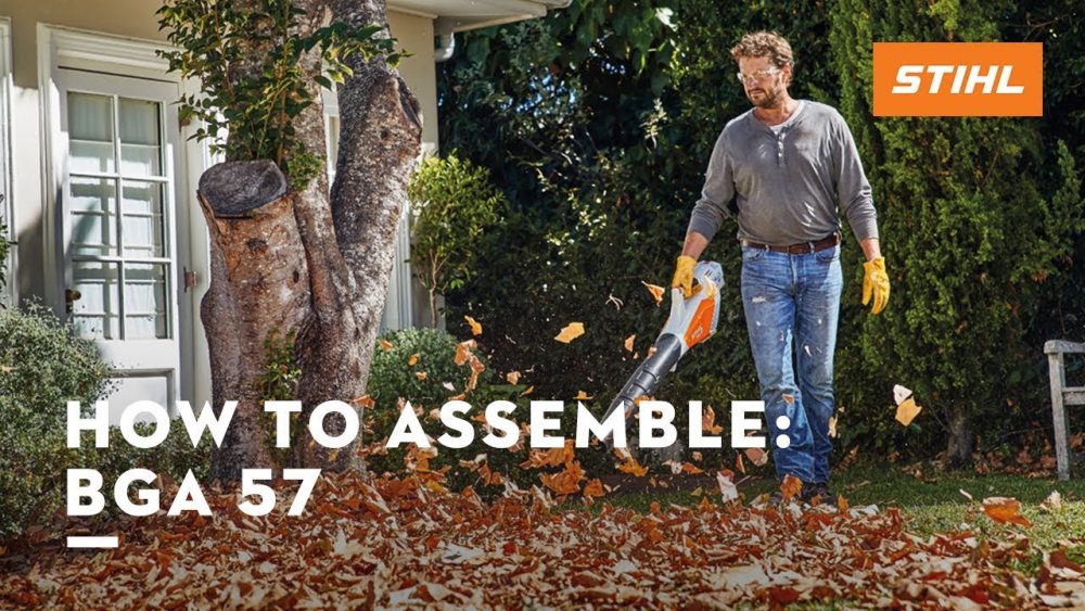 Soffiatore a batteria Stihl BGA 57 completo di caricabatteria AL 101 e 2 batterie AK 20 montato e collaudato ritiro in negozio Ritiro in negozio compreso il montaggio Memigavi.it