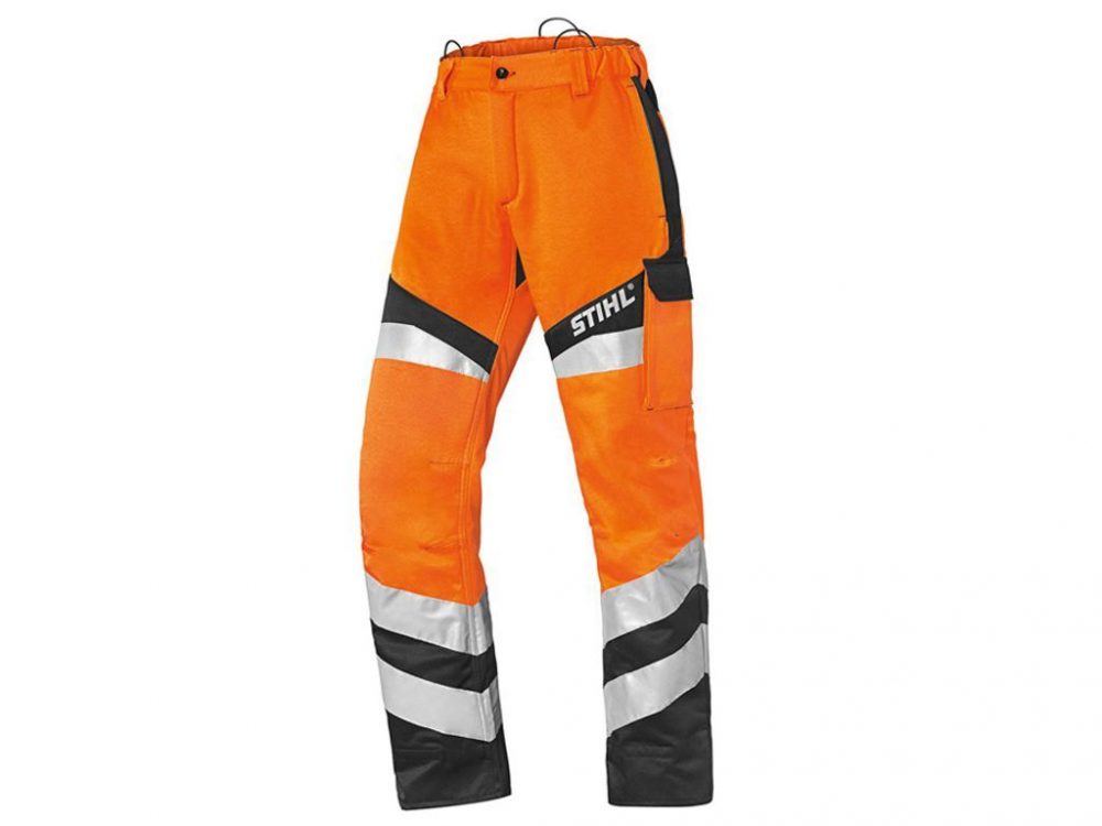 Pantalone Segnaletico per lavorare con il decespugliatore PROTECT FS STIHL Abbigliamento Memigavi.it