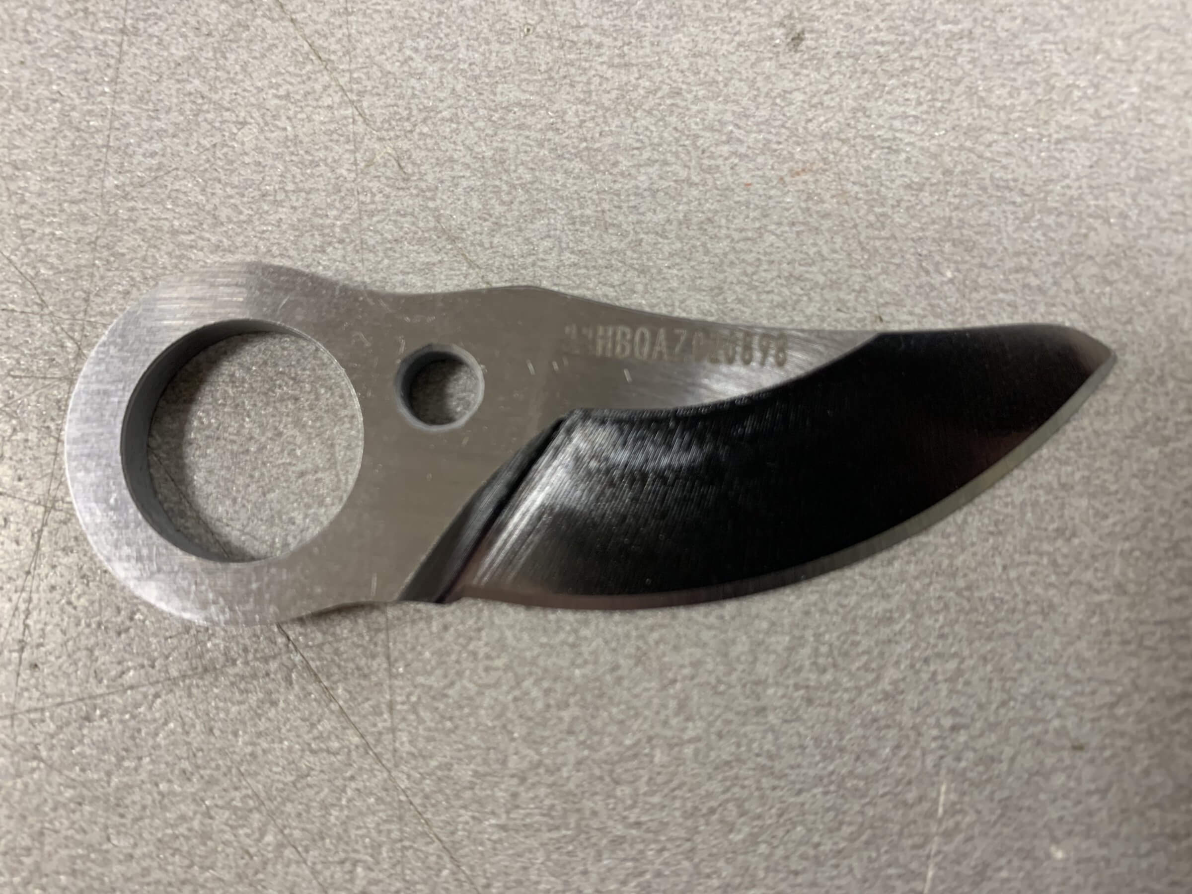 Lama ricambio per forbice a batteria PS 22-23 e PS 23-25 FASTER Blue Bird