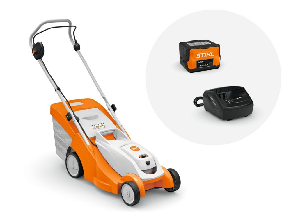 Tagliaerba a batteria Stihl RMA239.1 completa di caricabatteria AL 101 e 1 batteria AK 30 Benvenuta Primavera Memigavi.it