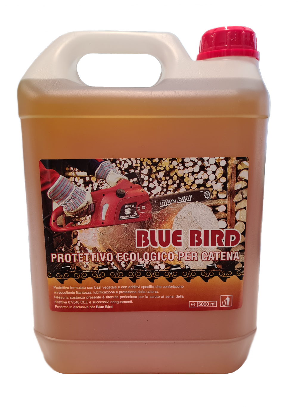 Olio Catena  4 taniche da lt. 5 Blue Bird Accessori per motosega Memigavi.it