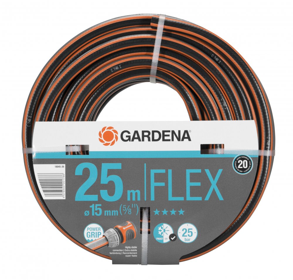 CV Tubo Comfort Flex OGS 15 mm/ 25 mt. GARDENA 18045-26 Irrigazione GARDENA Memigavi.it