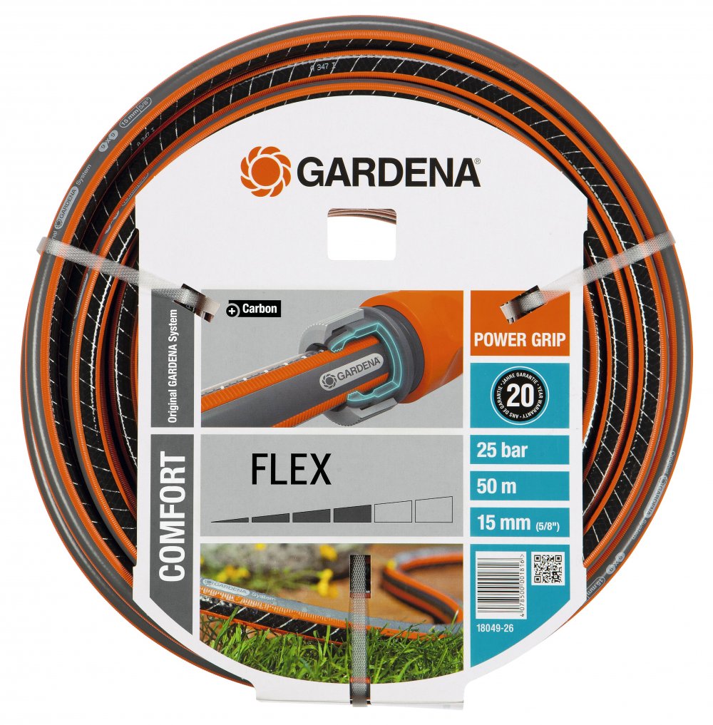 CV Tubo Comfort Flex OGS 15 mm/ 50 mt. GARDENA 18049-26 Irrigazione GARDENA Memigavi.it