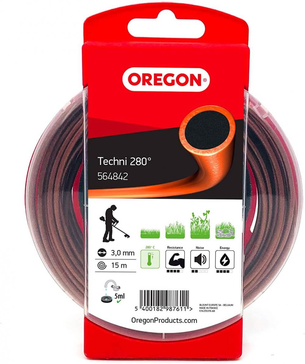 Filo decespugliatore OREGON Techni 280° mm. 3,0 Accessori per decespugliatori Memigavi.it