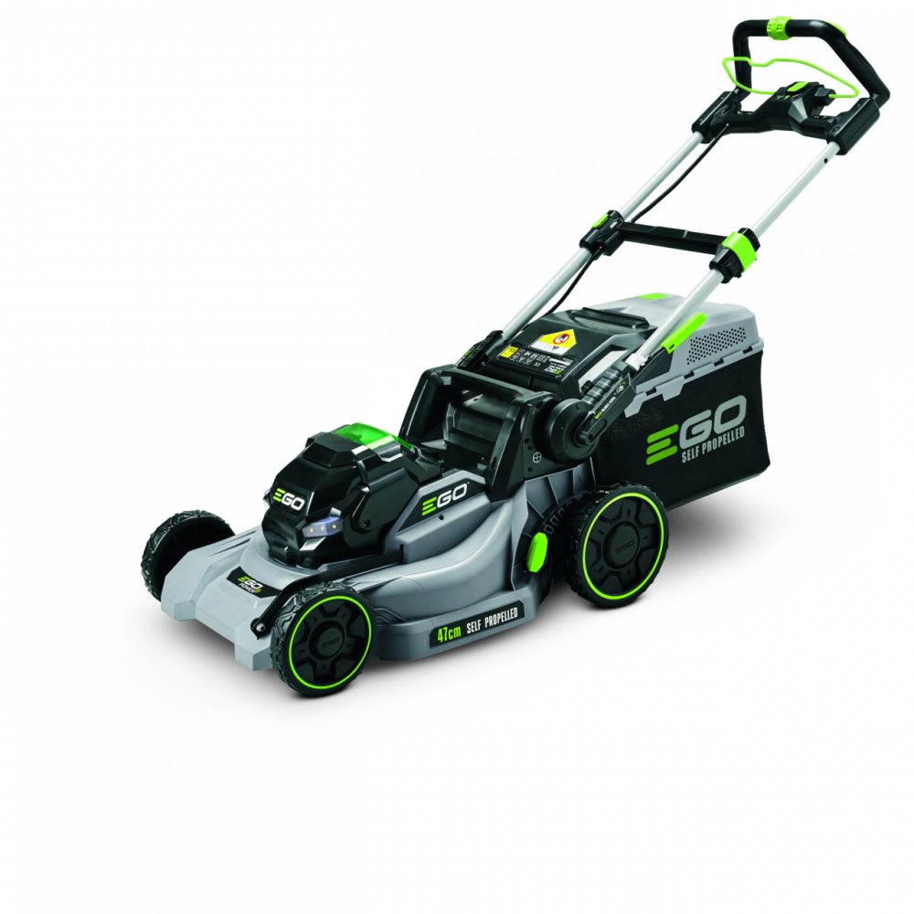 EGO Power Tosaerba semovente a batteria LM1903E-SP completo di batteria 5,0 Ah e caricabatteria standard CH2100E Ego Power gamma CONSUMER Memigavi.it