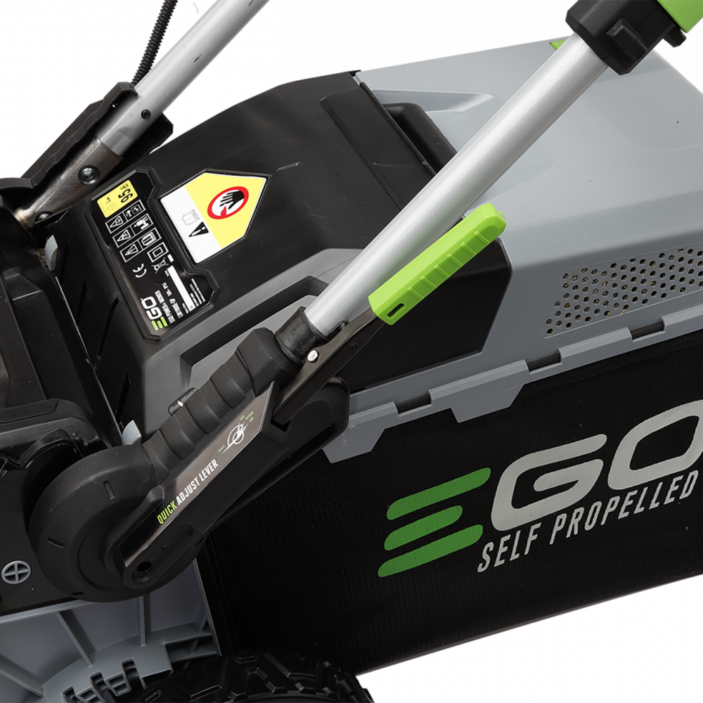 EGO Power Tosaerba semovente a batteria LM1903E-SP completo di batteria 5,0 Ah e caricabatteria standard CH2100E Ego Power gamma CONSUMER Memigavi.it