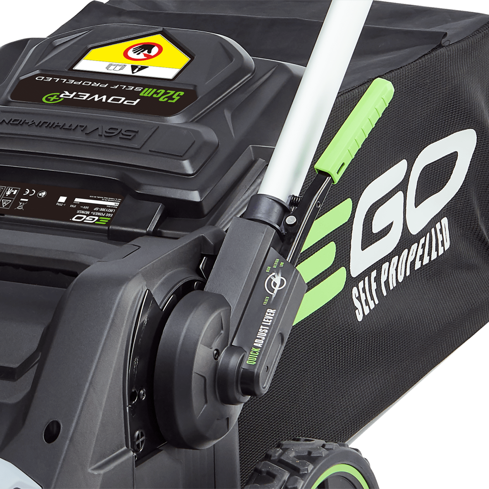 EGO Power Tosaerba semovente a batteria LM2135E-SP completo di batteria 7,5 Ah e caricabatteria rapido CH5500E Ego Power gamma CONSUMER Memigavi.it