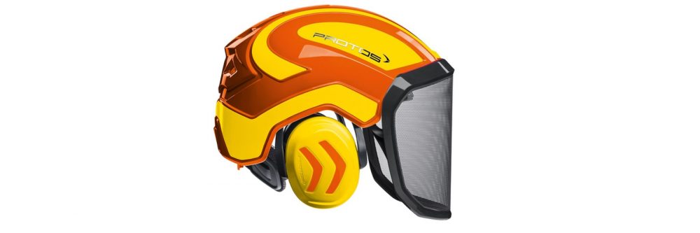 Casco PFANNER Protos Integral Forest senza sottogola Giallo e Arancio Accessori abbigliamento Memigavi.it
