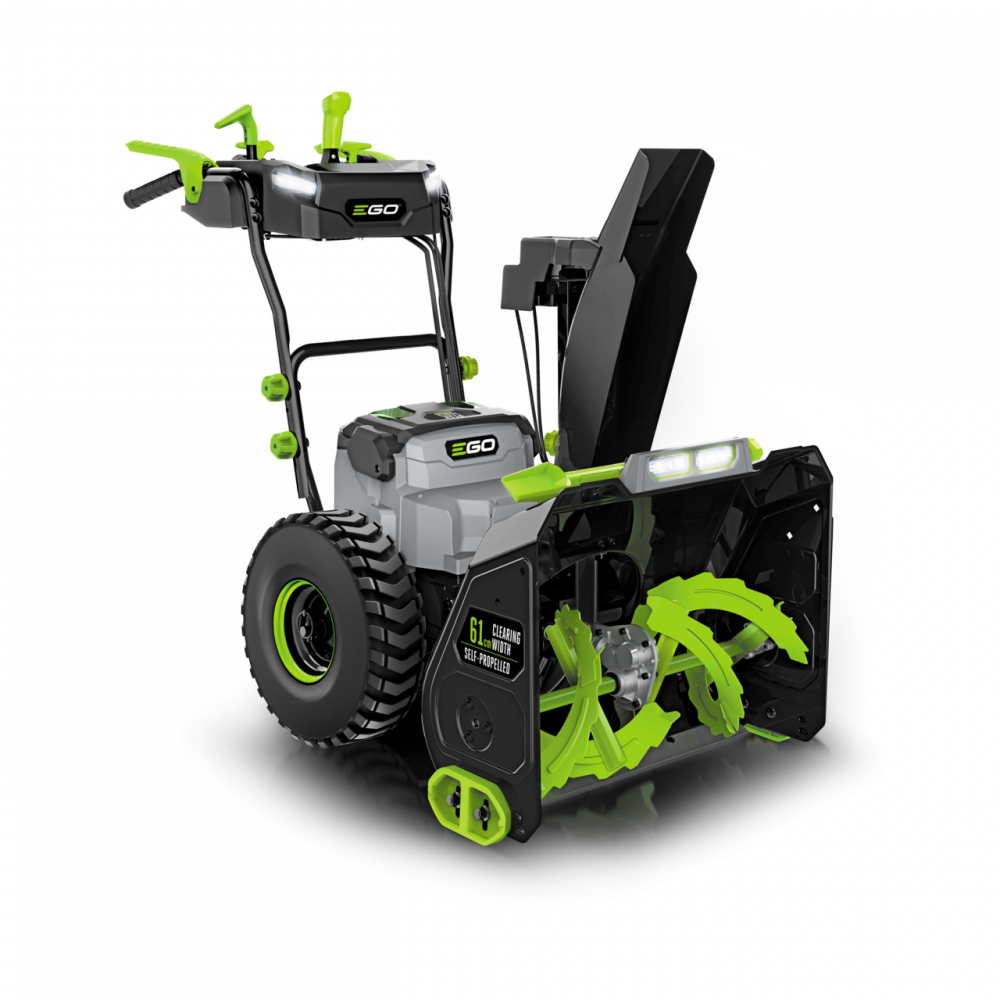 EGO Power Spazzaneve a batteria SNT2400E con due batterie da 7,5 Ah e due caricabatterie rapidi CH5500E Ego Power gamma CONSUMER Memigavi.it