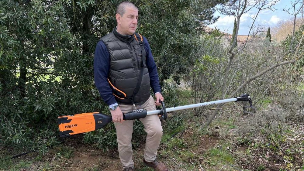 Zappatrice Pellenc Cultivion Alpha Campagna GREEN 2023 Prodotti a batteria Memigavi.it