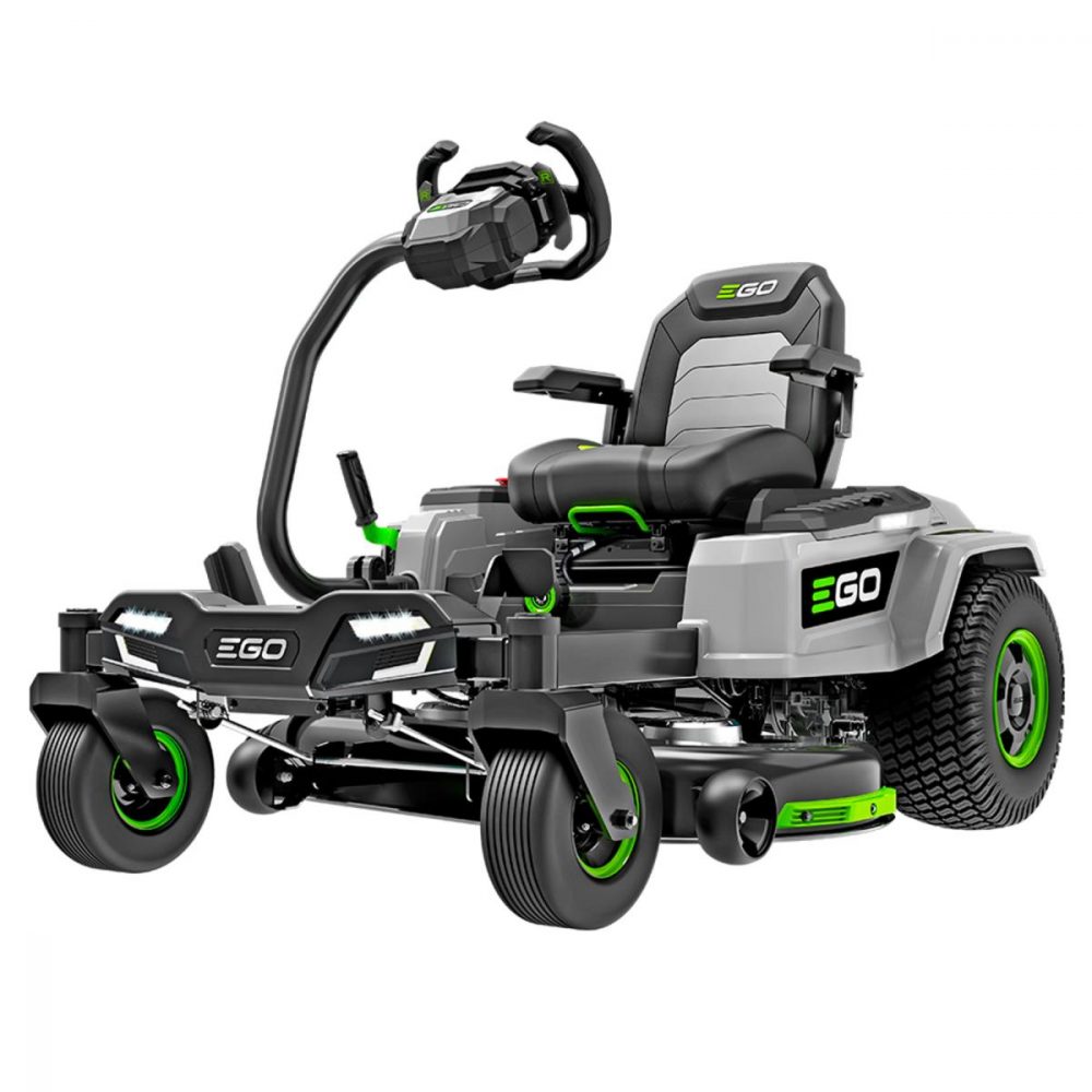 EGO Power Trattorino Z6 a batteria ZT 4201E-S Guida a Volante con 2 batterie OMAGGIO e Caricabatteria 1600W incluso Ego Power gamma CONSUMER Memigavi.it
