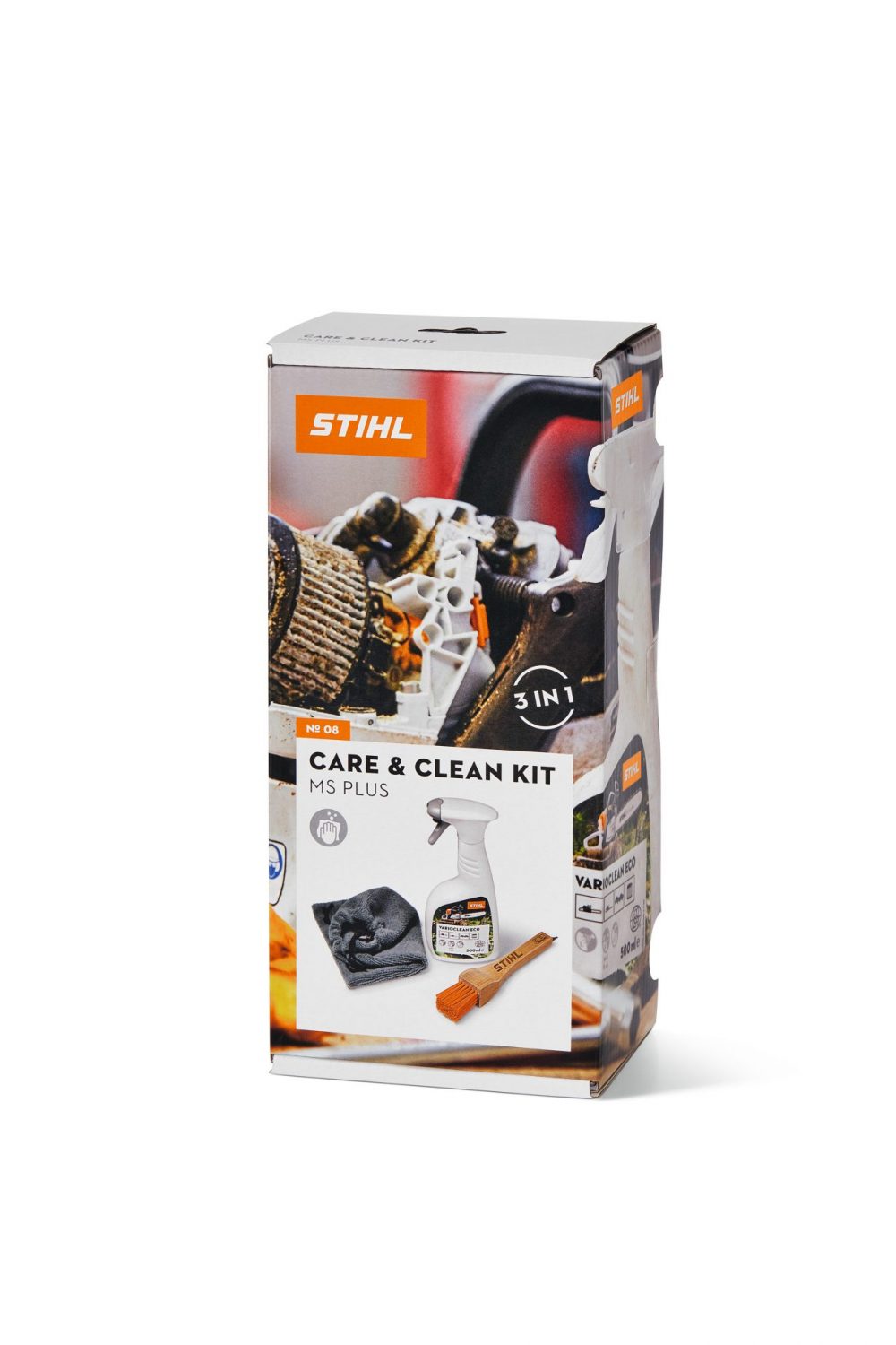 Care & Clean Kit MS Plus Motoseghe STIHL Accessori per motosega Memigavi.it