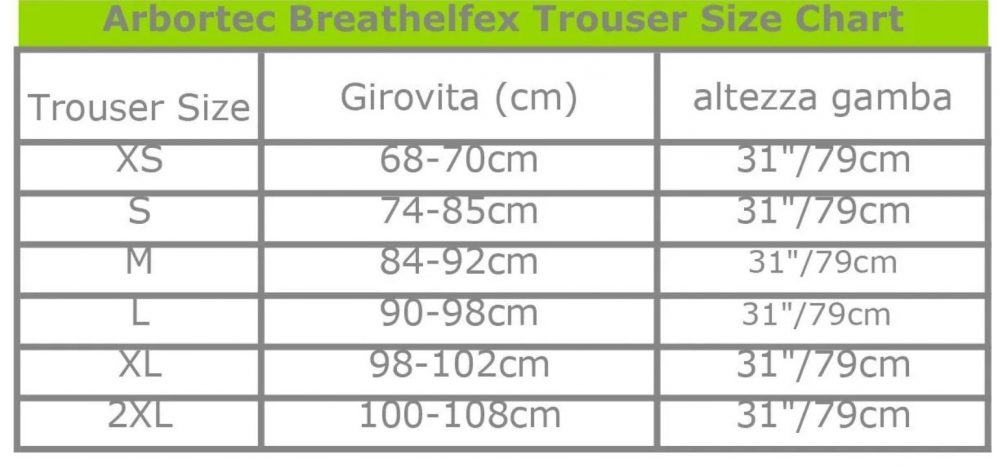Pantaloni Breatheflex ARBORTEC RED Abbigliamento Memigavi.it