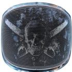 Visiera ricambio rete personalizzata Skull+Chainsaw per Protos PFANNER