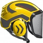 Casco PFANNER Protos Integral Arborist con sottogola Giallo e Grigio