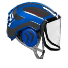 Casco PFANNER Protos Integral Arborist con sottogola Blue e Grigio
