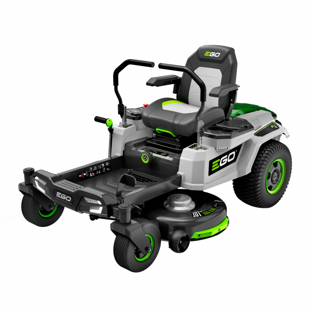 EGO Power Trattorino Z6 a batteria ZT 4201E-L Guida a Leve con 2 batterie OMAGGIO e Caricabatteria 1600W incluso Ego Power gamma CONSUMER Memigavi.it