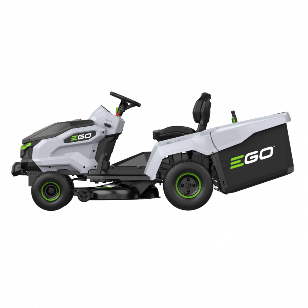 EGO Power Trattorino a batteria TR3801E-B taglio 98 cm. con raccolta con 2 batterie OMAGGIO e Caricabatteria 1600W incluso Ego Power gamma CONSUMER Memigavi.it