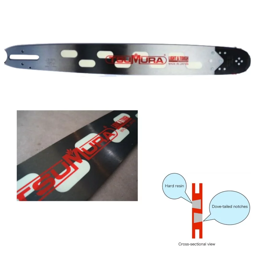 Barra PRO Light TSUMURA .325″ – 1,3 mm. 67 maglie cm. 40 attacco STIHL 025 Accessori per motosega Memigavi.it