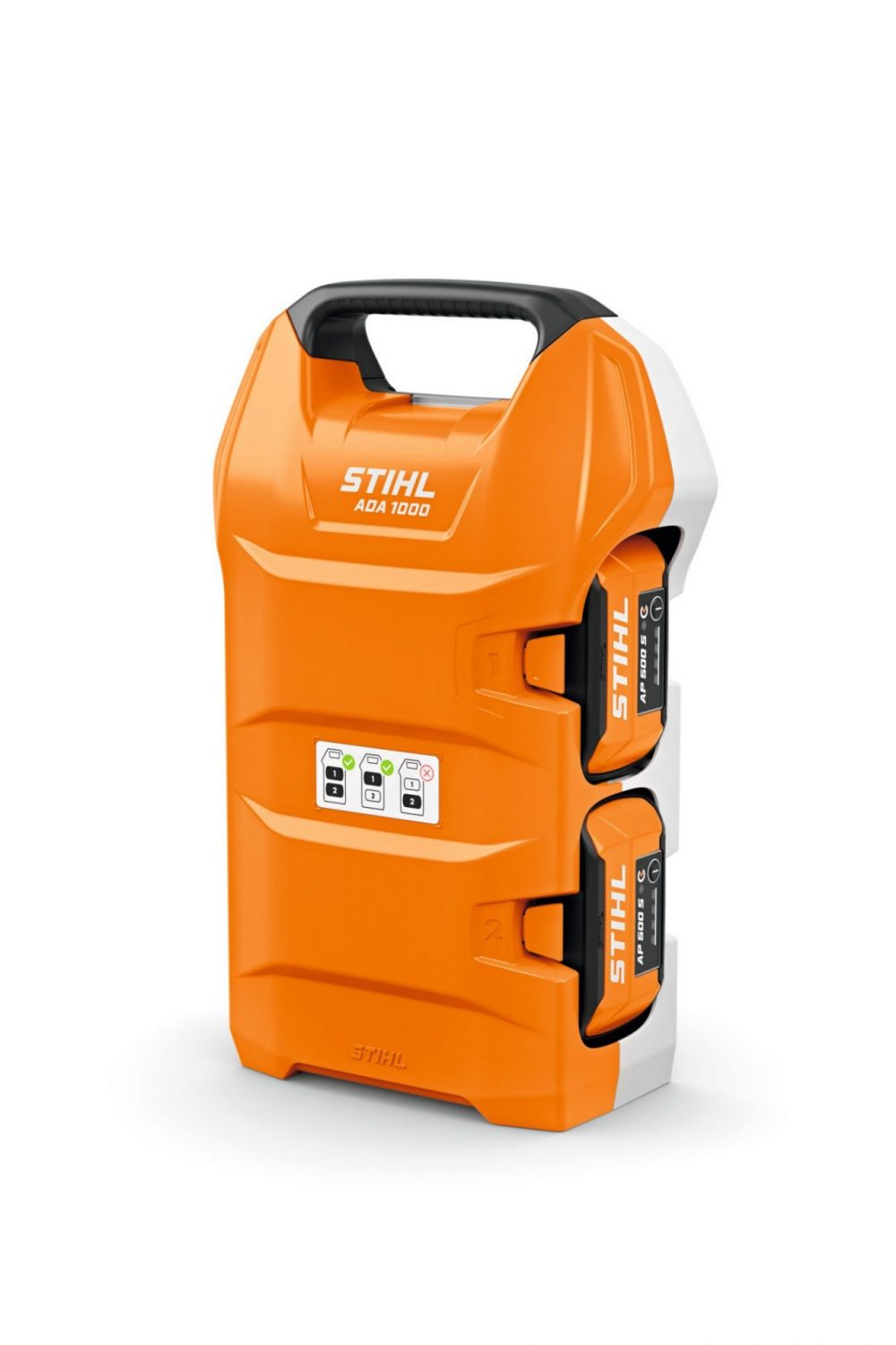 Adattatore a doppio vano ADA1000 per soffiatore a batteria Stihl BGA300 e tagliaerba RMA765V Prodotti a batteria Memigavi.it