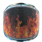 Visiera ricambio rete personalizzata Fire per Protos PFANNER
