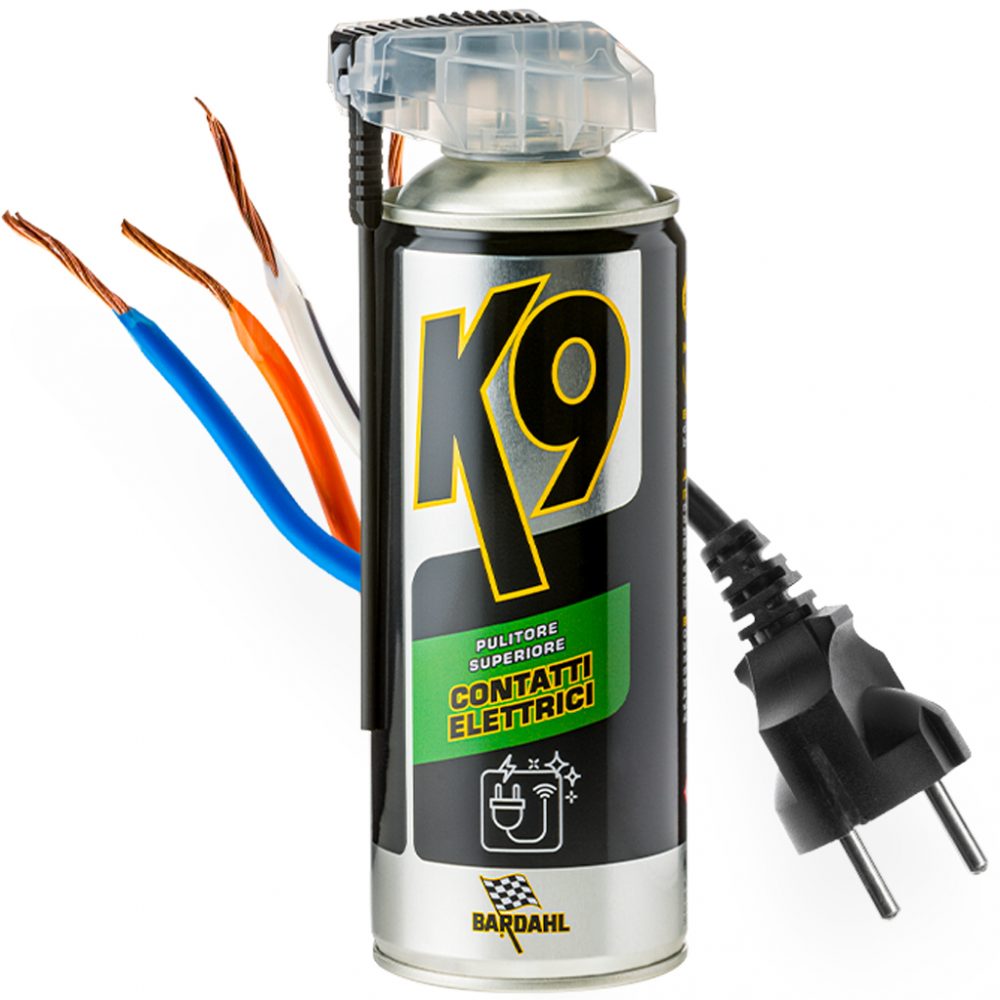 Spray pulitore contatti elettrici “K9” – 400 ml Care & Clean prodotti per la pulizia Memigavi.it
