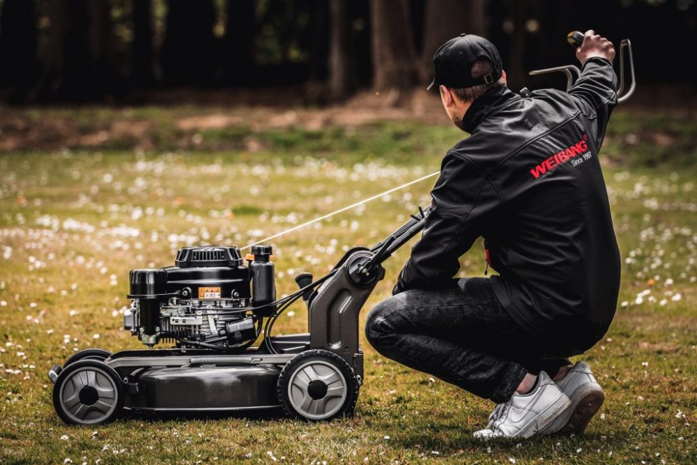 Tagliaerba PROFESSIONALE mulching a trazione meccanica a tre marce WB536SKVM WEIBANG Tagliaerba Memigavi.it