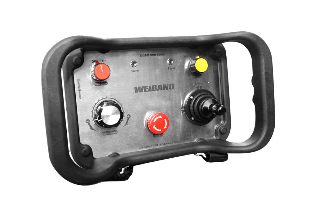 Trinciasarmenti radiocomandata E-Hybrid professionale WBGT6813TE WEIBANG Falciatrici Memigavi.it
