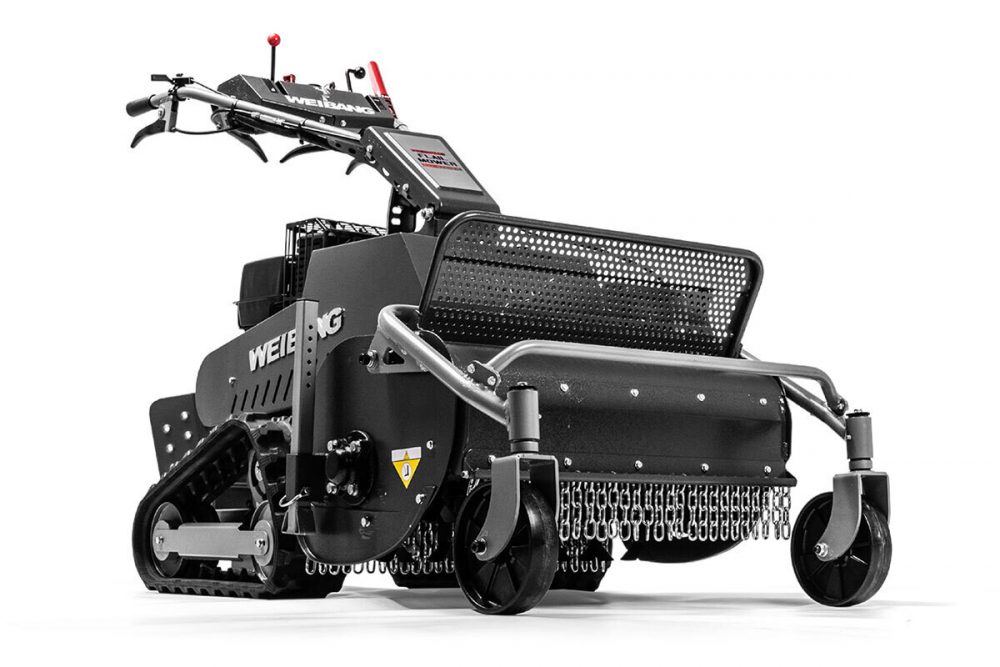 Trinciasarmenti radiocomandata E-Hybrid professionale WBGT6813TE WEIBANG Falciatrici Memigavi.it