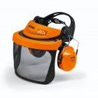 Coppia capsule auricolari arancio ricambio casco STIHL Advance X-Climb e visiere Advance GPC 28-GPA 28 - immagine 3