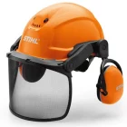 Coppia capsule auricolari arancio ricambio casco STIHL Dynamic Ergo - immagine 2