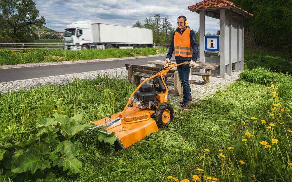 Falciatutto per pendenze AS 65 4T B&S AS MOTOR Falciatrici Memigavi.it