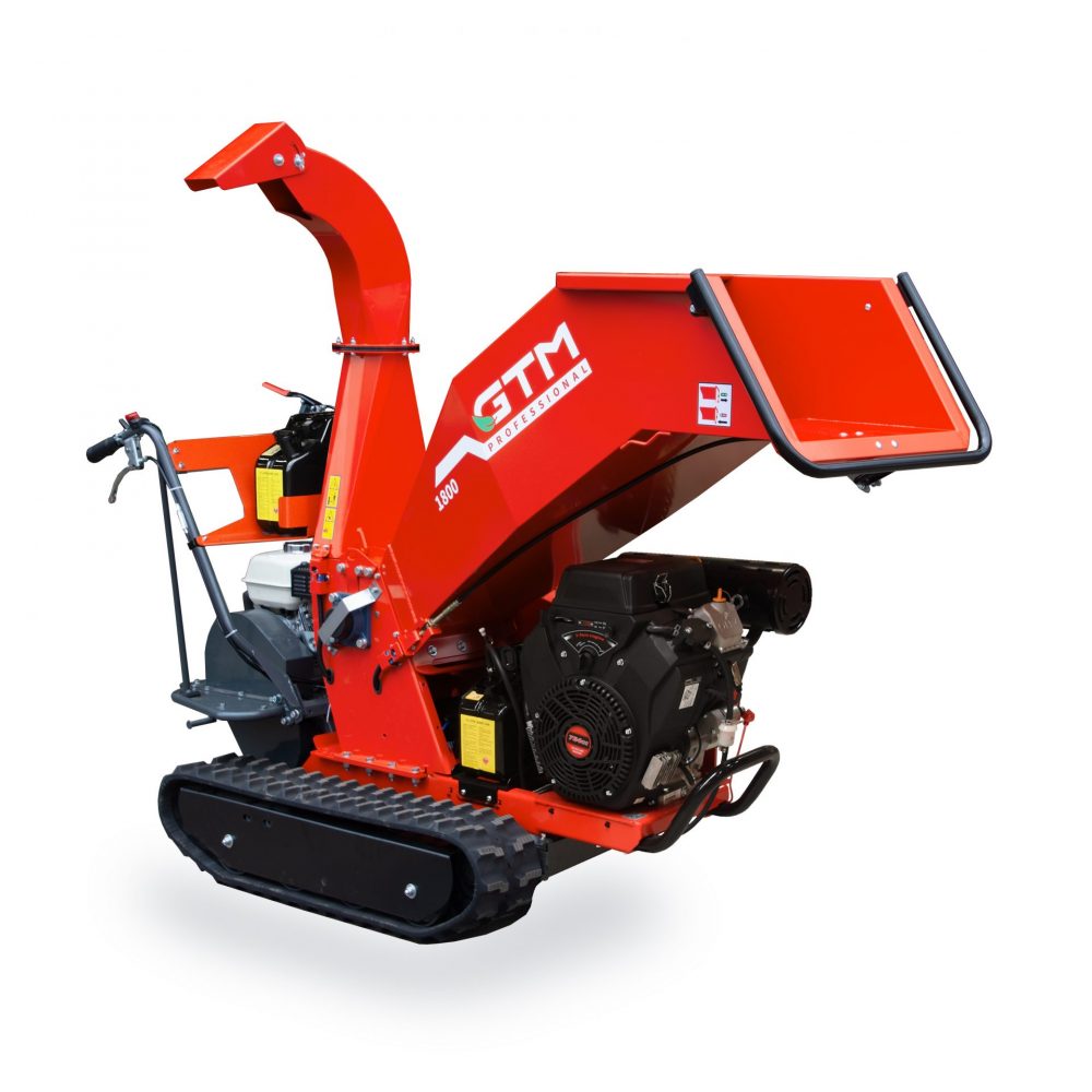 Biocippatore a scoppio a cingoli GTS 1800 R TRACK bicilindrico GTM Professional Biocippatori GTM Professional made in HOLLAND Memigavi.it