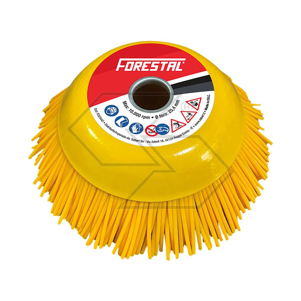 Spazzola diserbante in nylon mm. 200 FORESTAL Accessori per decespugliatori Memigavi.it Spazzola diserbante in nylon mm. 200 FORESTAL Accessori per decespugliatori Memigavi.it