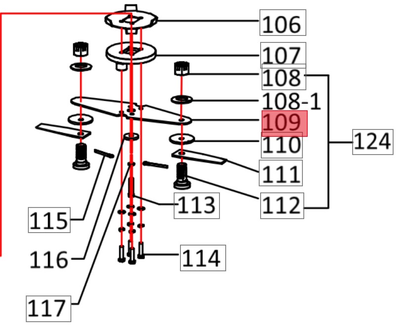 Staffa supporto lame per FM 24-65 Blue Bird Macchine per erba alta ! Memigavi.it Staffa supporto lame per FM 24-65 Blue Bird Macchine per erba alta ! Memigavi.it