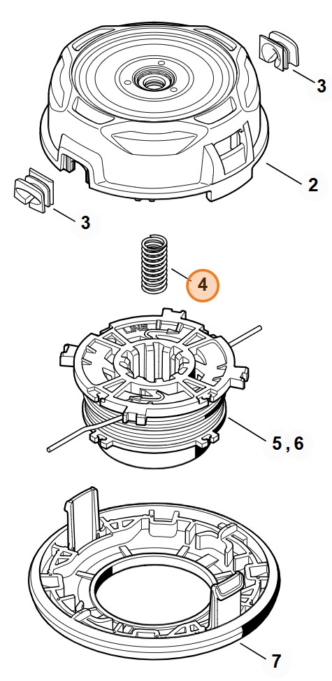 Molla di pressione per testina Autocut 36-2 – 46-2 – 56-2 STIHL Accessori per decespugliatori Memigavi.it Molla di pressione per testina Autocut 36-2 – 46-2 – 56-2 STIHL Accessori per decespugliatori Memigavi.it