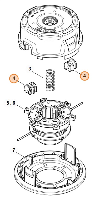 Bussola per testina Autocut C 27-2 STIHL Accessori per decespugliatori Memigavi.it Bussola per testina Autocut C 27-2 STIHL Accessori per decespugliatori Memigavi.it