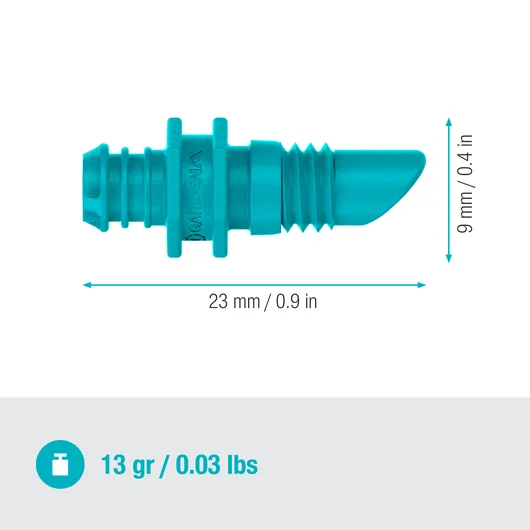 Gocciolatore fine linea 2lt/h GARDENA 13307-20 Irrigazione GARDENA Memigavi.it Gocciolatore fine linea 2lt/h GARDENA 13307-20 Irrigazione GARDENA Memigavi.it