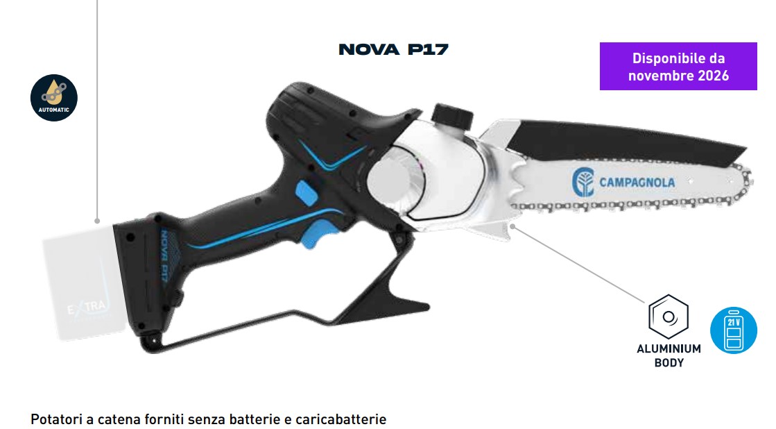 Potatore NOVA P17 Campagnola Forbici, potatori e legatrici per vigneto e frutteto Memigavi.it Potatore NOVA P17 Campagnola Forbici, potatori e legatrici per vigneto e frutteto Memigavi.it